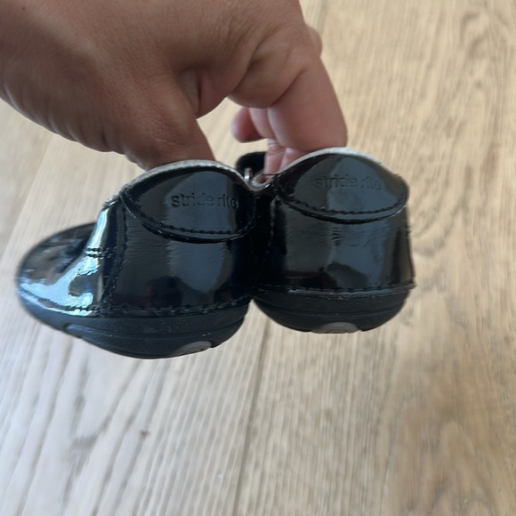 Stride Rite Black Dress Shoes mary Jane Classic Design 4 - Picture 3 of 7